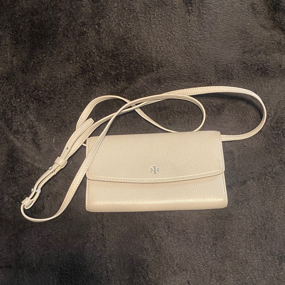 Tory Burch Cream Crossbody Bag